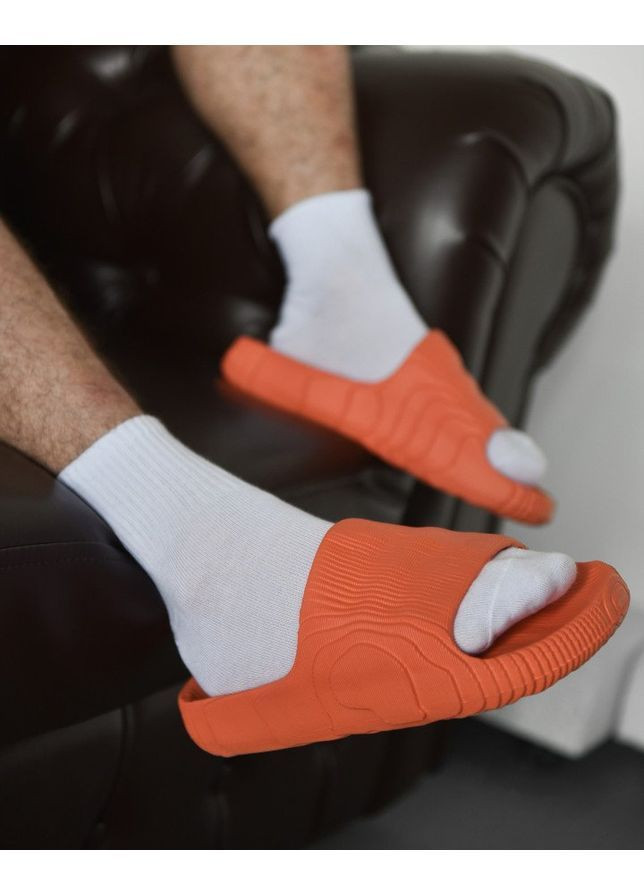 Помаранчеві Літні чоловічі капці slide mountain No Brand