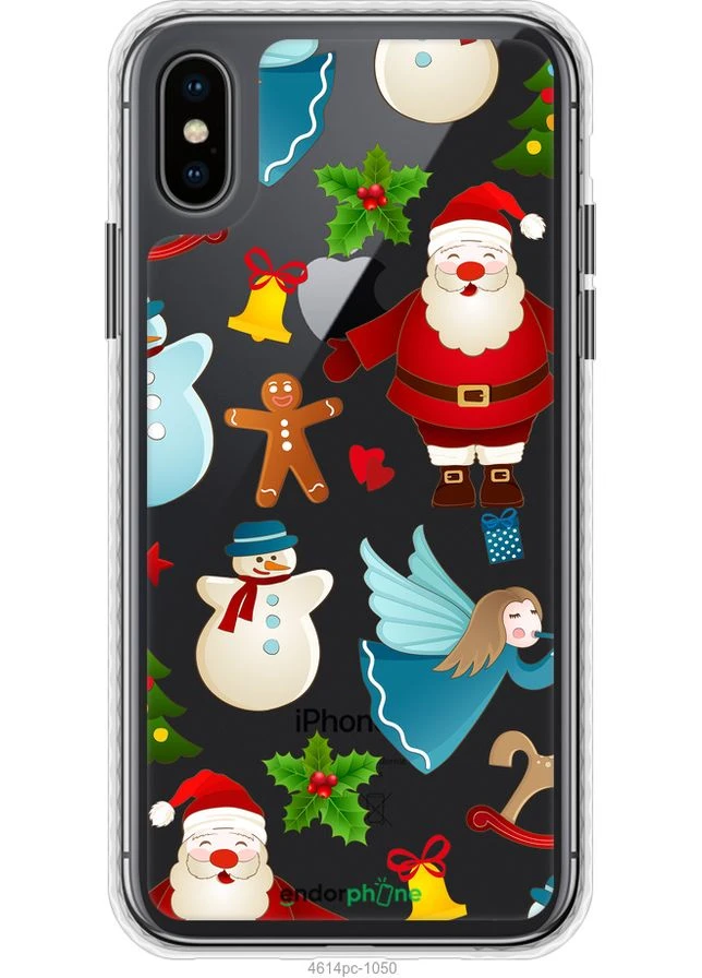 Чехол на iPhone X Новогодний 1"4614pc-1050-70447" Endorphone (368291142)