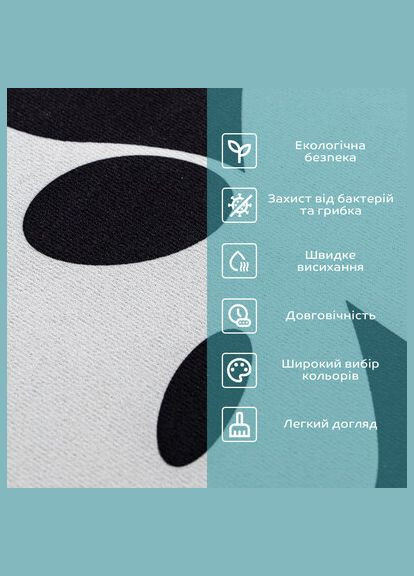 Вологопоглинальний килимок Панда 40*60CM*3MM(D) SW-00002563 Sticker Wall (322421846)