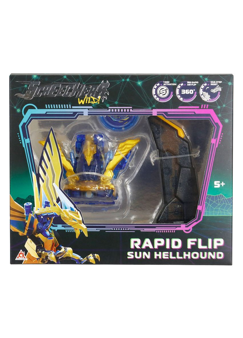 Ігровий набір ! S5 L0.5 Сан Хелхаунд () Screechers Wild EU686104B (331860902)