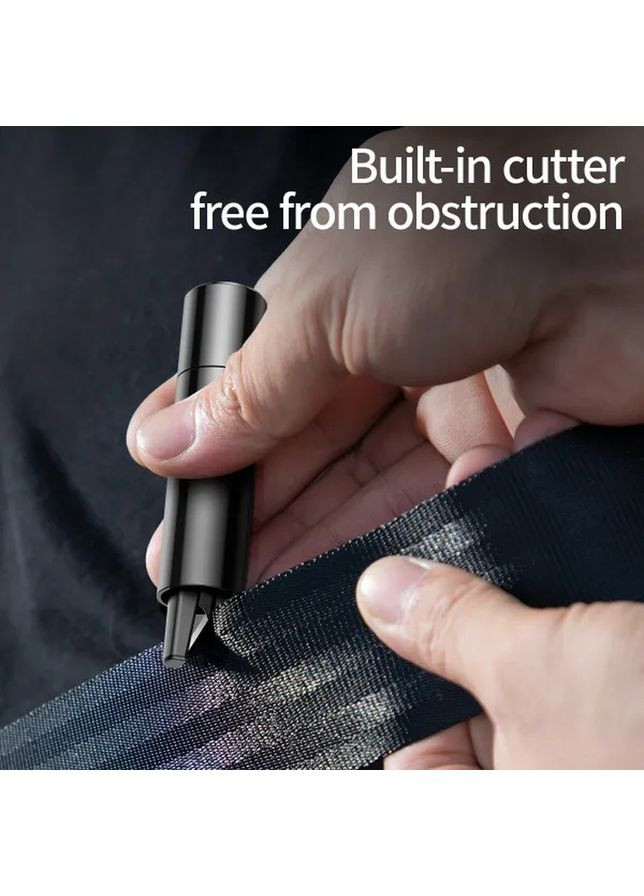 Спасательный молоток Sharp Tool Safety Hammer Dark gray (CRSFH-0G) Baseus (323108023)