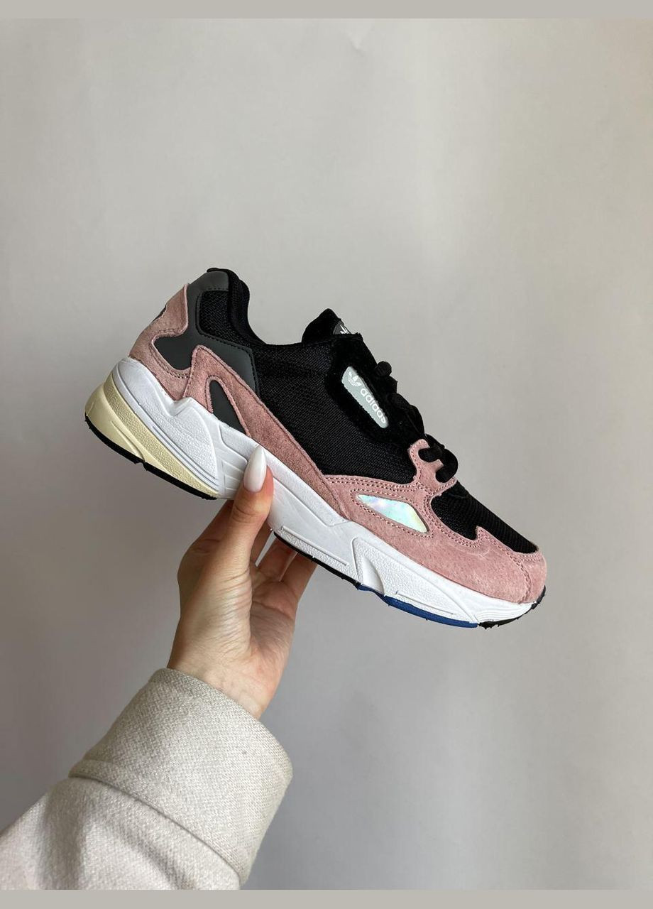 Adidas falcon black and pink 2025