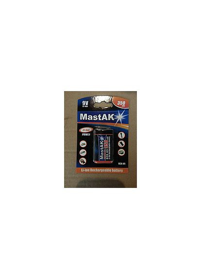 Акумулятор RCR-9V 350 mAh 7,4V Li-ion Mastak (370779982)