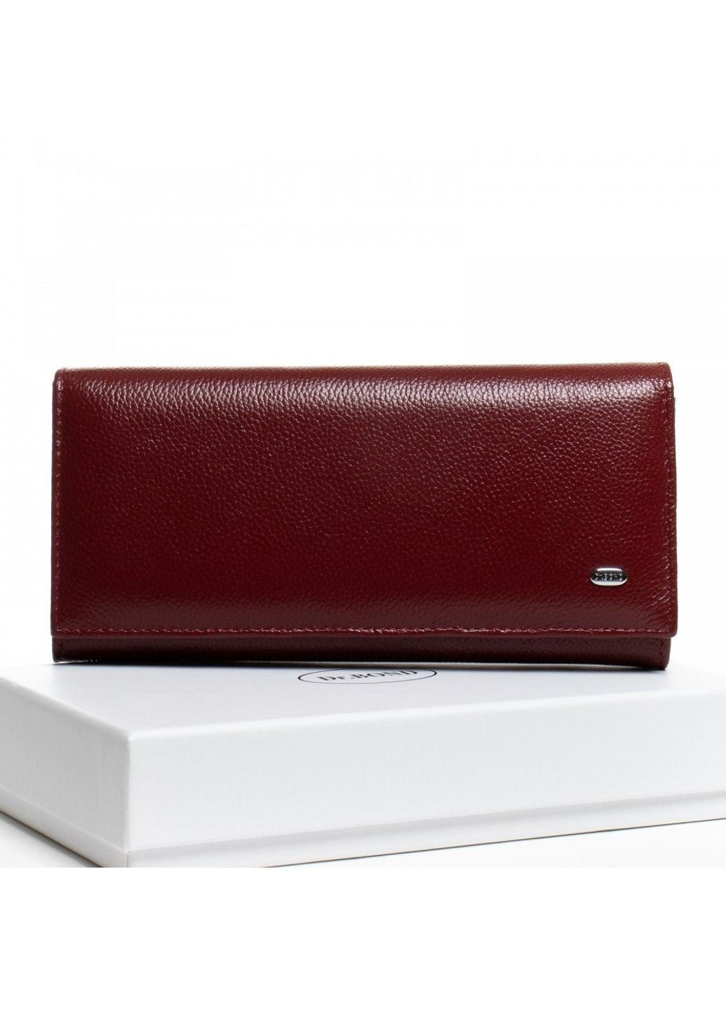 Шкіряний жіночий гаманець Classik W501-2 wine-red Dr. Bond (278274773)