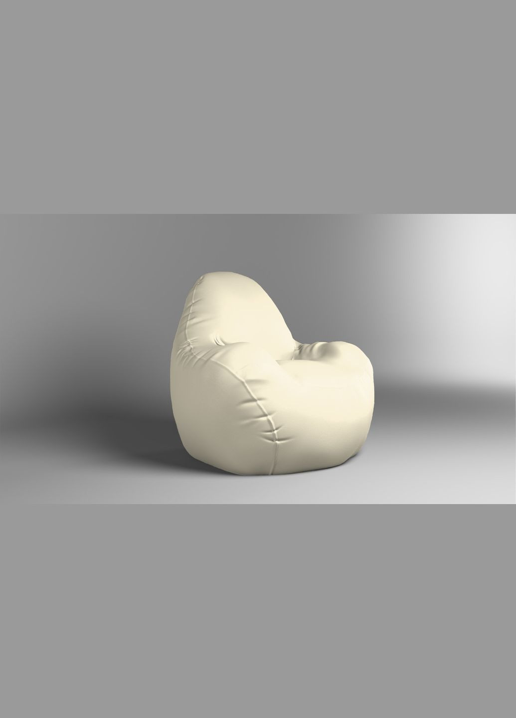 Кресло – мешок Relax 100 см Экокожа Zeus Delux Sunny SkyPuff (339871744)