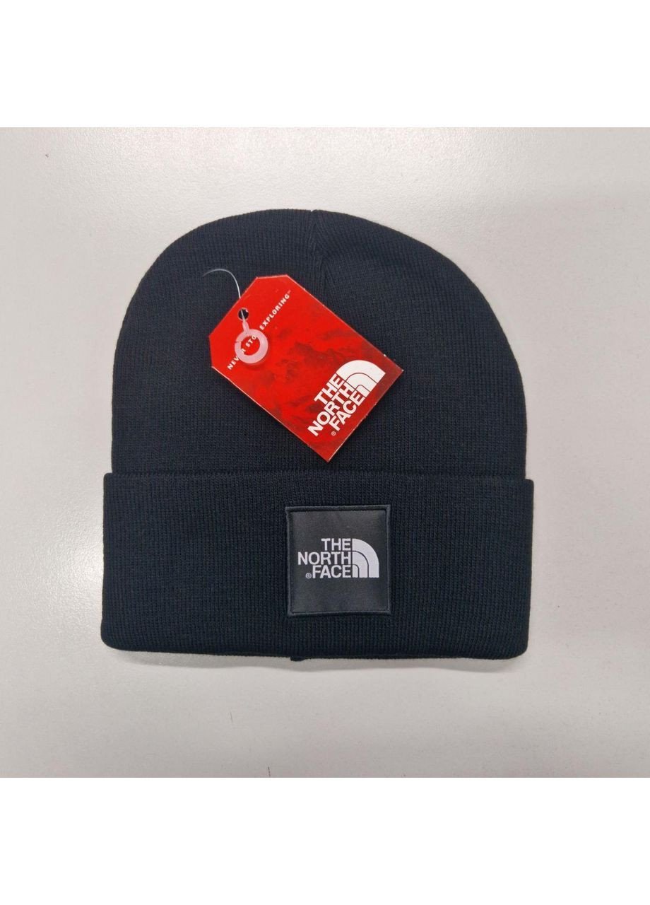 Мужская зимняя шапка The North Face черная No Brand (365731141)