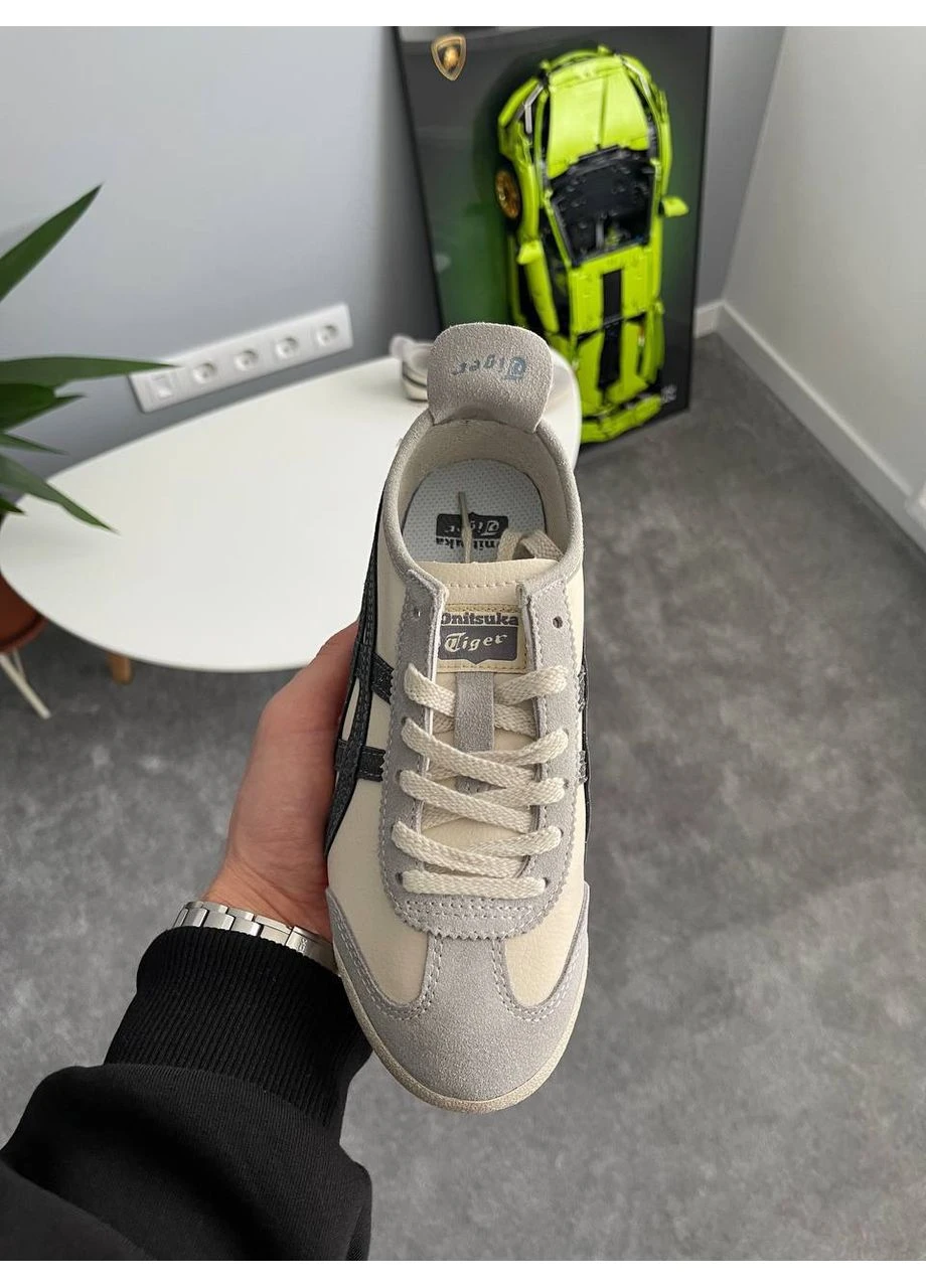 Кросівки жіночі і чоловічі Asics Onitsuka Tiger Mexico Beige Black | Асікс Онітцука Тайгер бежеві No Brand бежеві демісезони (355797384)