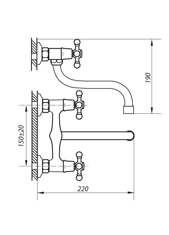 Кухонний змішувач TZK 605 модель ZX0100 Zerix (370948301)