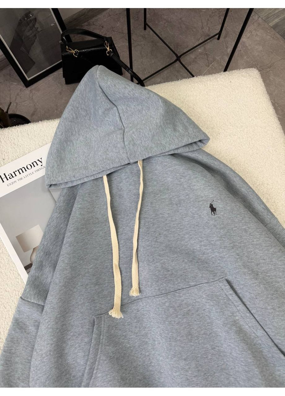 Тепле базове худі з манжетами з основної тканини — ЗАМІРИ В ОПИСІ DK/DL Мода без кордонів (371628556)