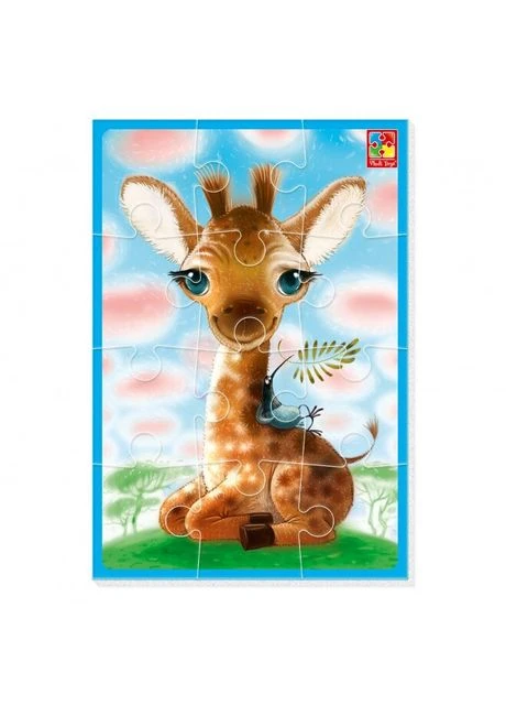 Мягкие пазлы А5 Жираф VT1103-94 (4820234764457) shop (4820234764457) Vladi toys (364552508)
