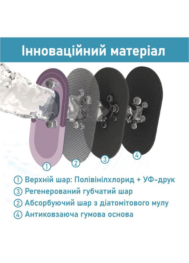 Коврик для ванной комнаты, кухни, нескользящий,, коврик в ванну суперпоглощающий, диатомитовый, 50x80 см, Овал Розовый Home Perfect (360983535)