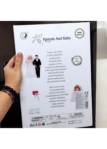 Набір ляльок з шарнірами для дітей. ProDobro (367090643)