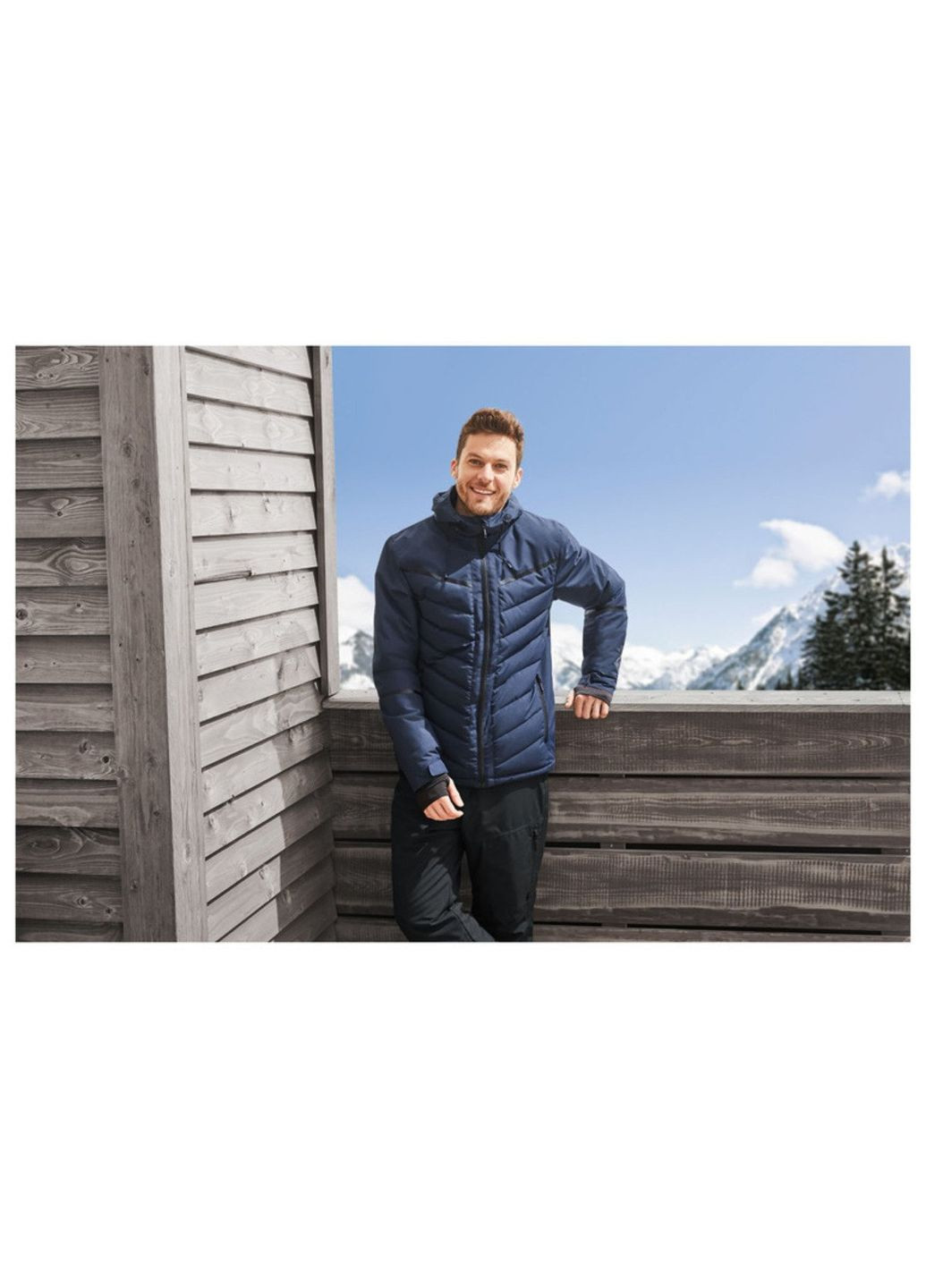 Термо-куртка лыжная мембранная (3000мм) для мужчины BIONIC-FINISH® ECO 389610 Crivit (263428657)