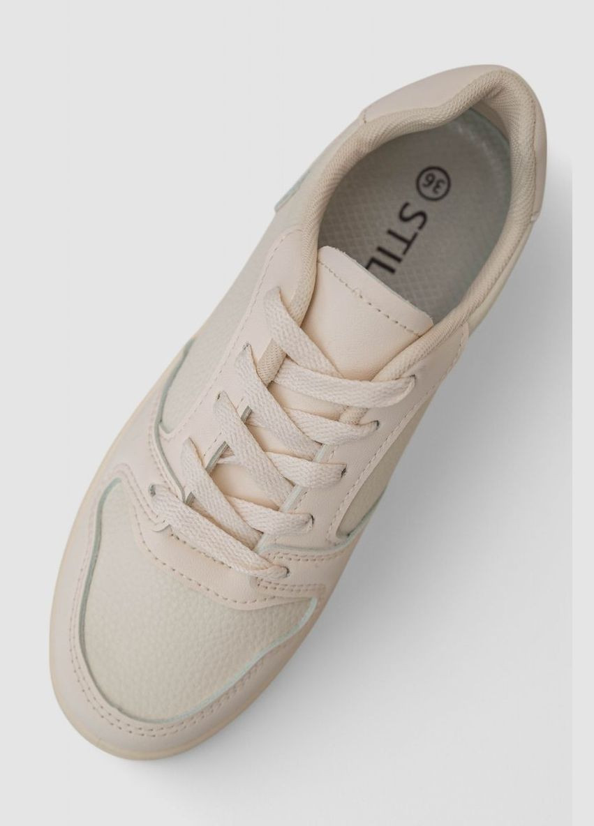 Бежевые кеды женские Ager 248RAJ60