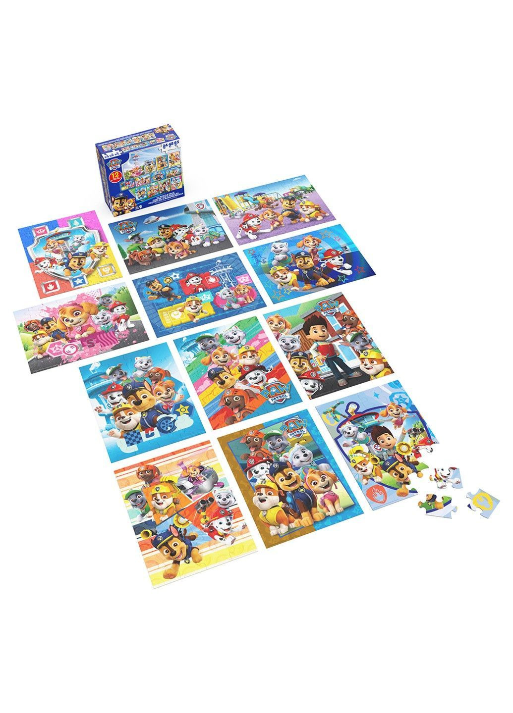 Набір з 12 пазлів «Цуценячий патруль» (SM33649/6073382) Spin Master (365876249)