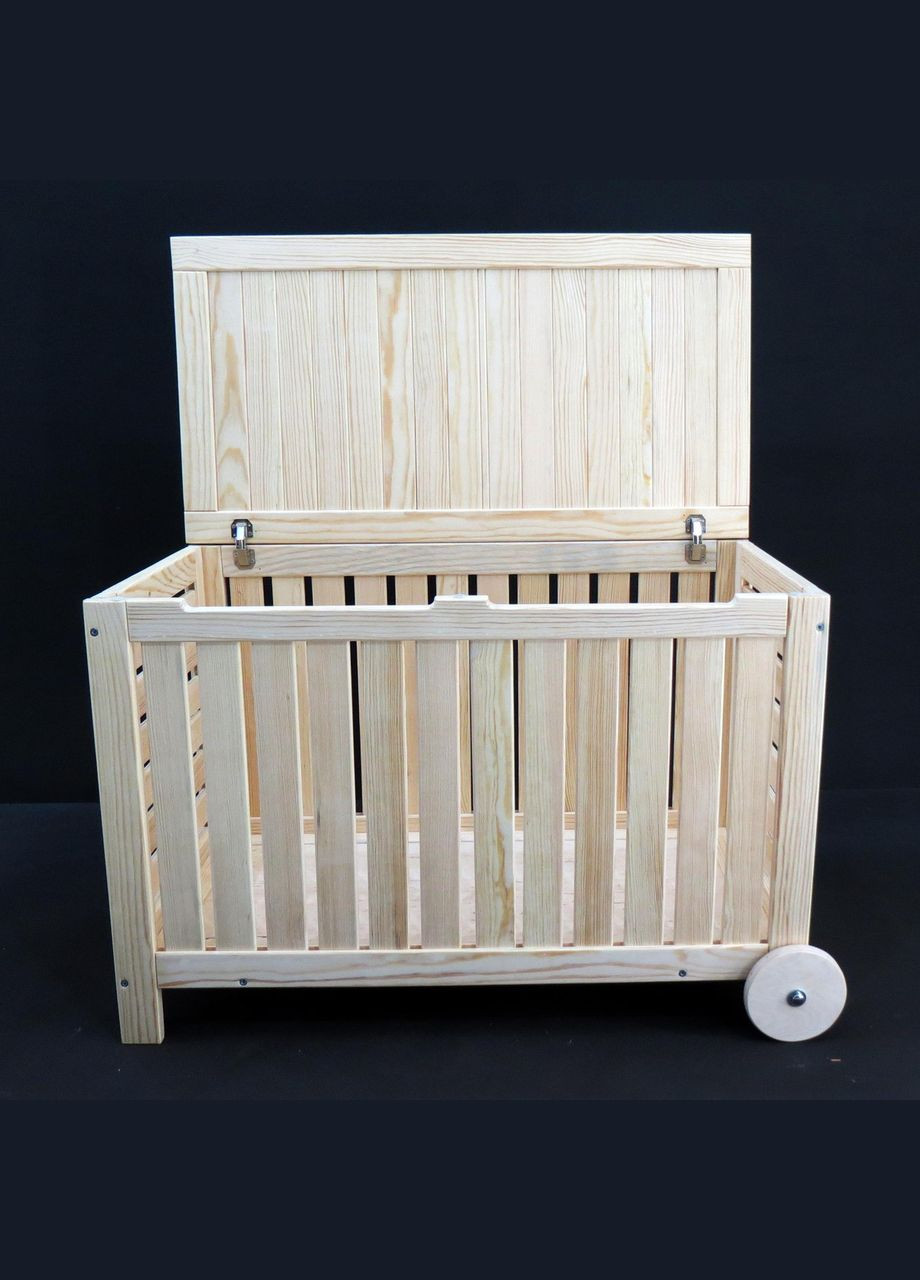 Сундук напольный из дерева Волта бланже (СНД-002701) No Brand (328080550)