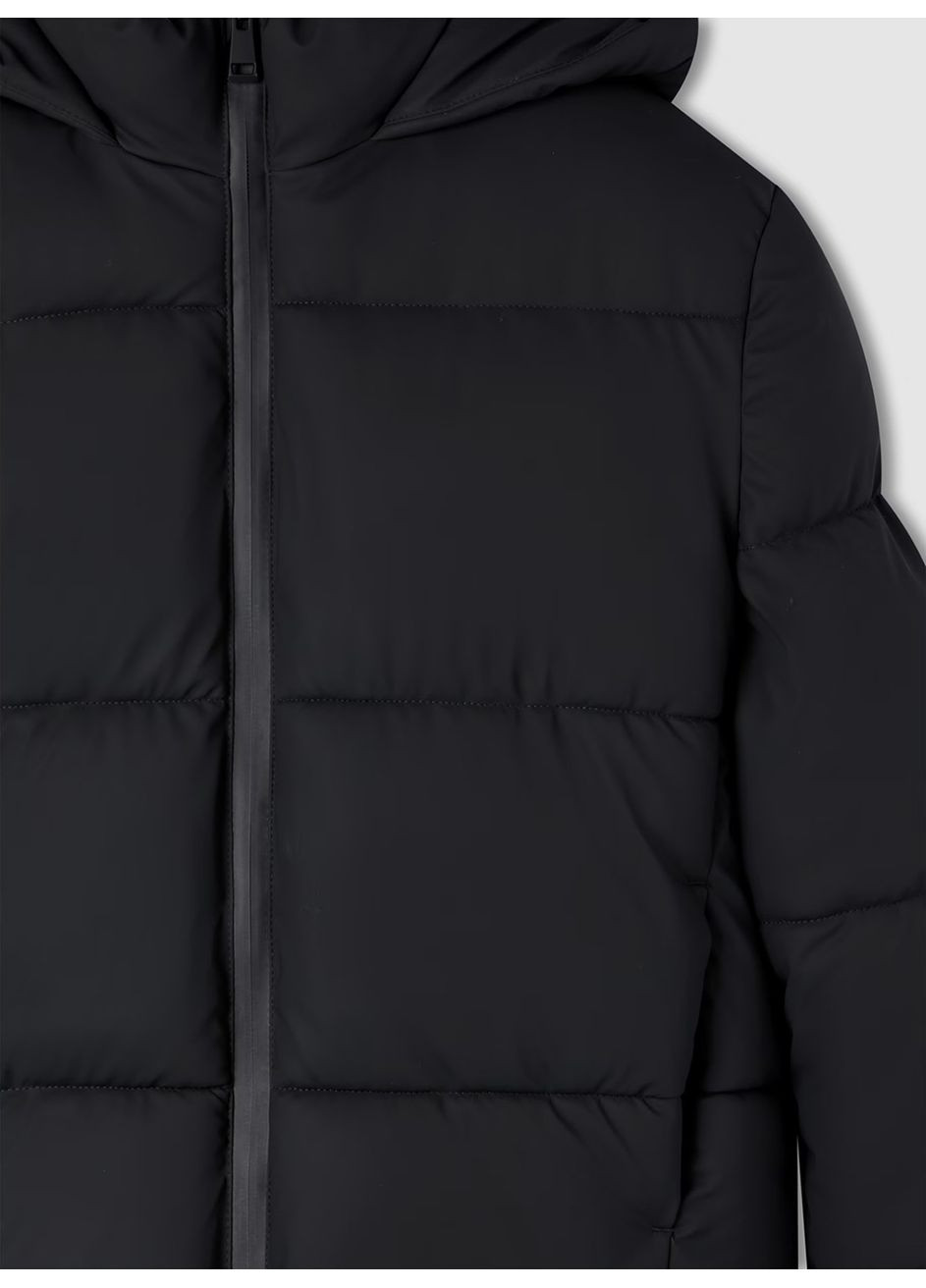 Чорна демісезонна куртка жін Terranova