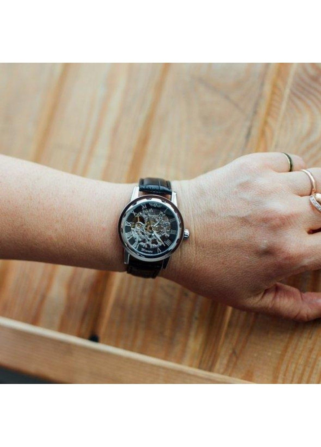 Женские механические часы Black II Winner (313653648)