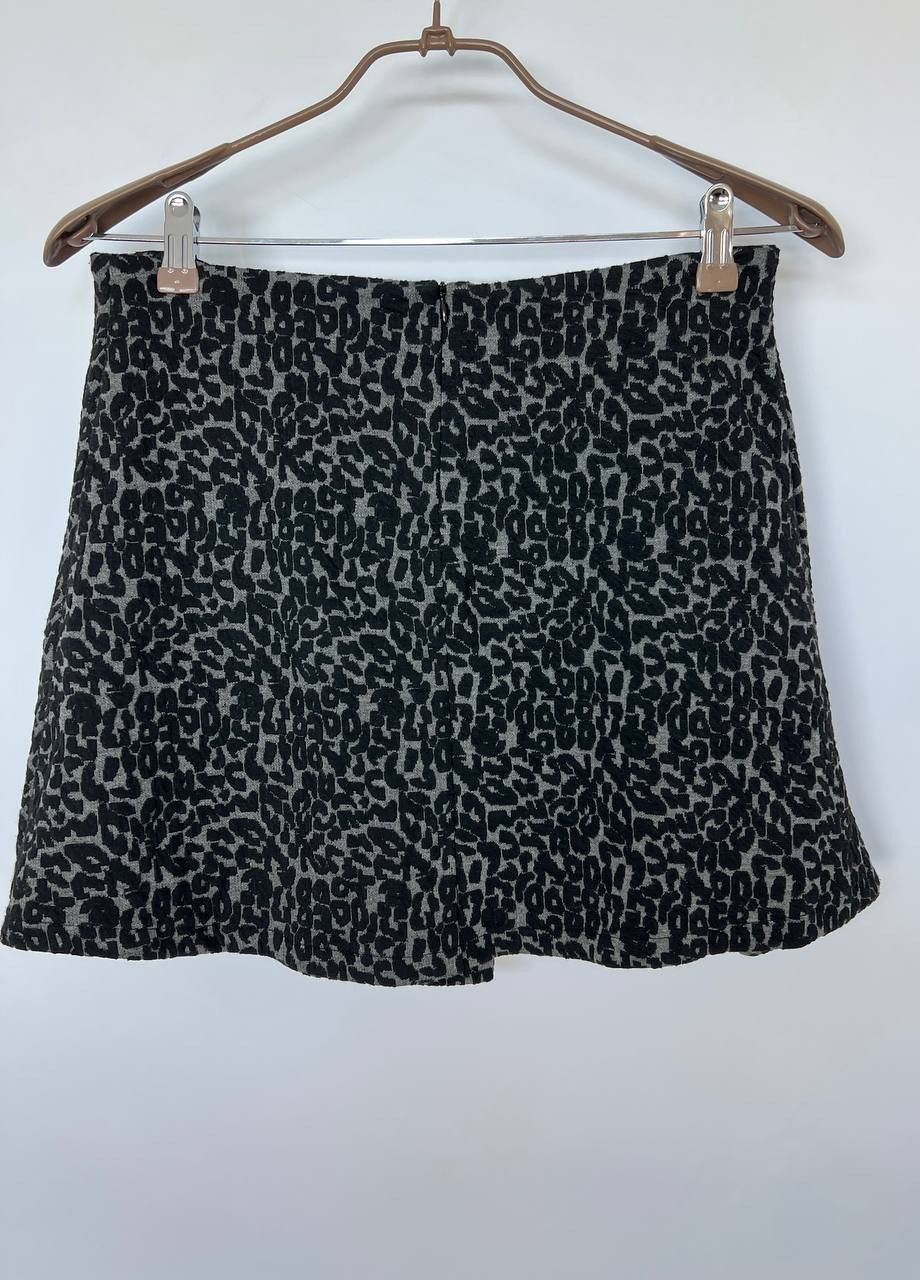 Спідниця Чорно-сірий Mango (316711720)