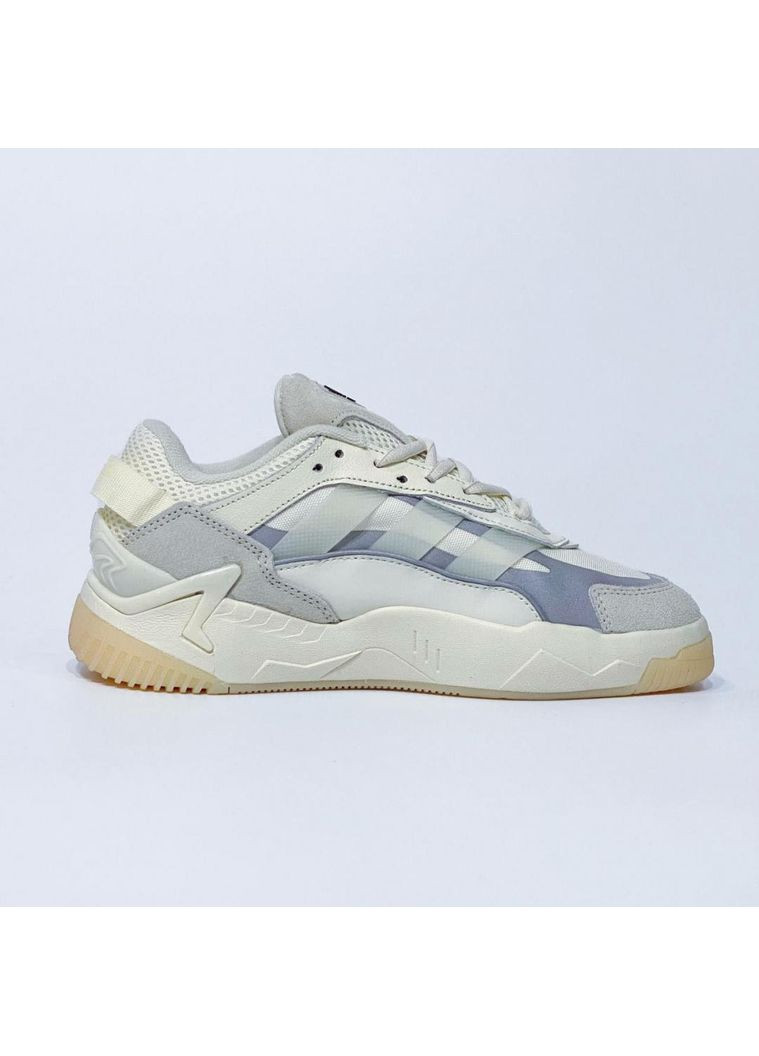 КРОССОВКИ ЖЕНСКИЕ ADIDAS NITEBALL 2 BEIGE АДИДАС НАЙТБОЛ No Brand бежевые демисезоны (368888195)