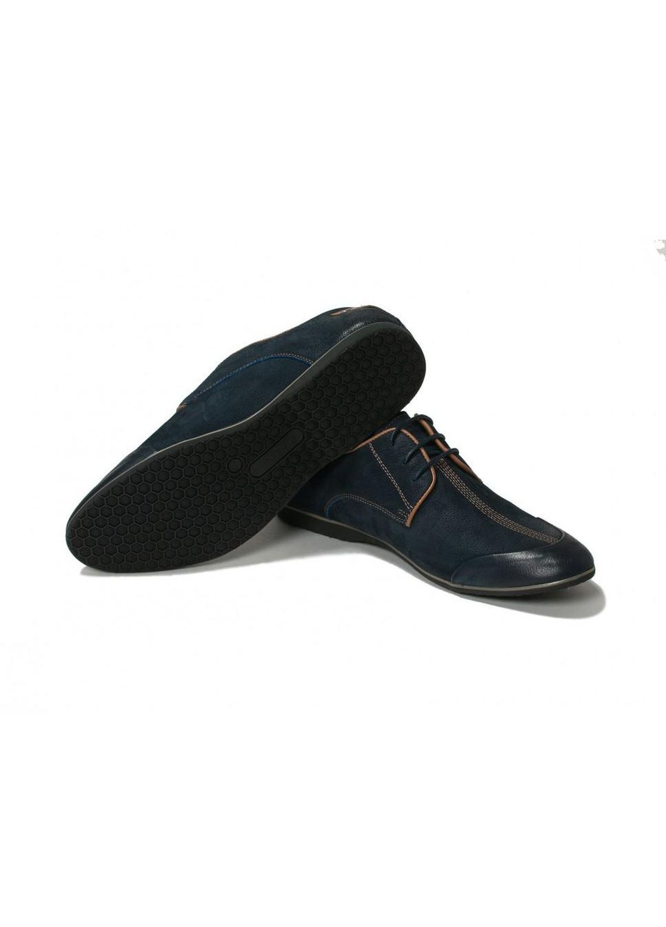 Темно-синие туфли 7141057 43 цвет тёмно-синий Carlo Delari