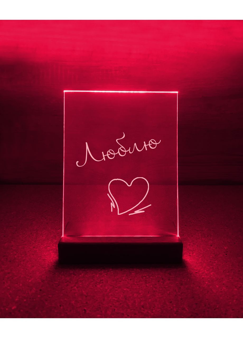 Нічник з нотатником для побажань (вертикальний, 15х20 см) Creative (355407733)