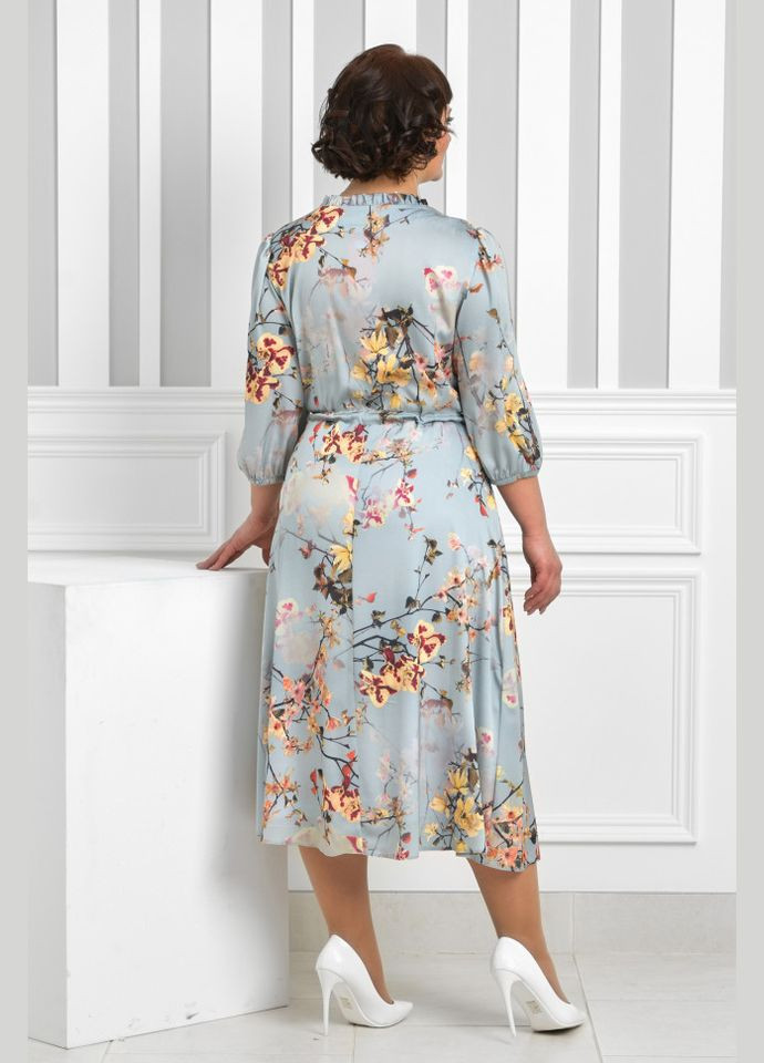 Сіра плаття 14304-5 Alenka Plus