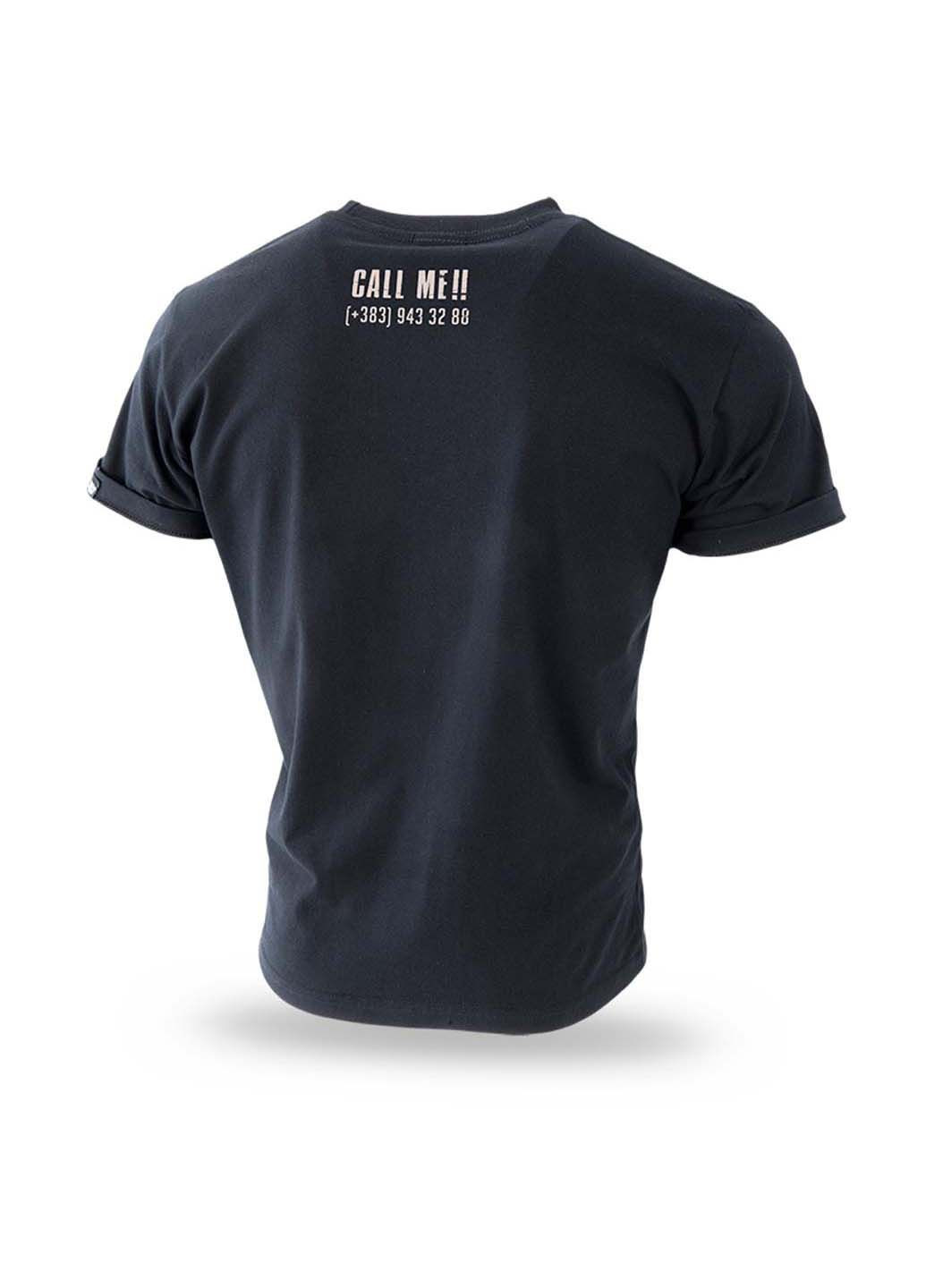 Черная футболка Dobermans Aggressive