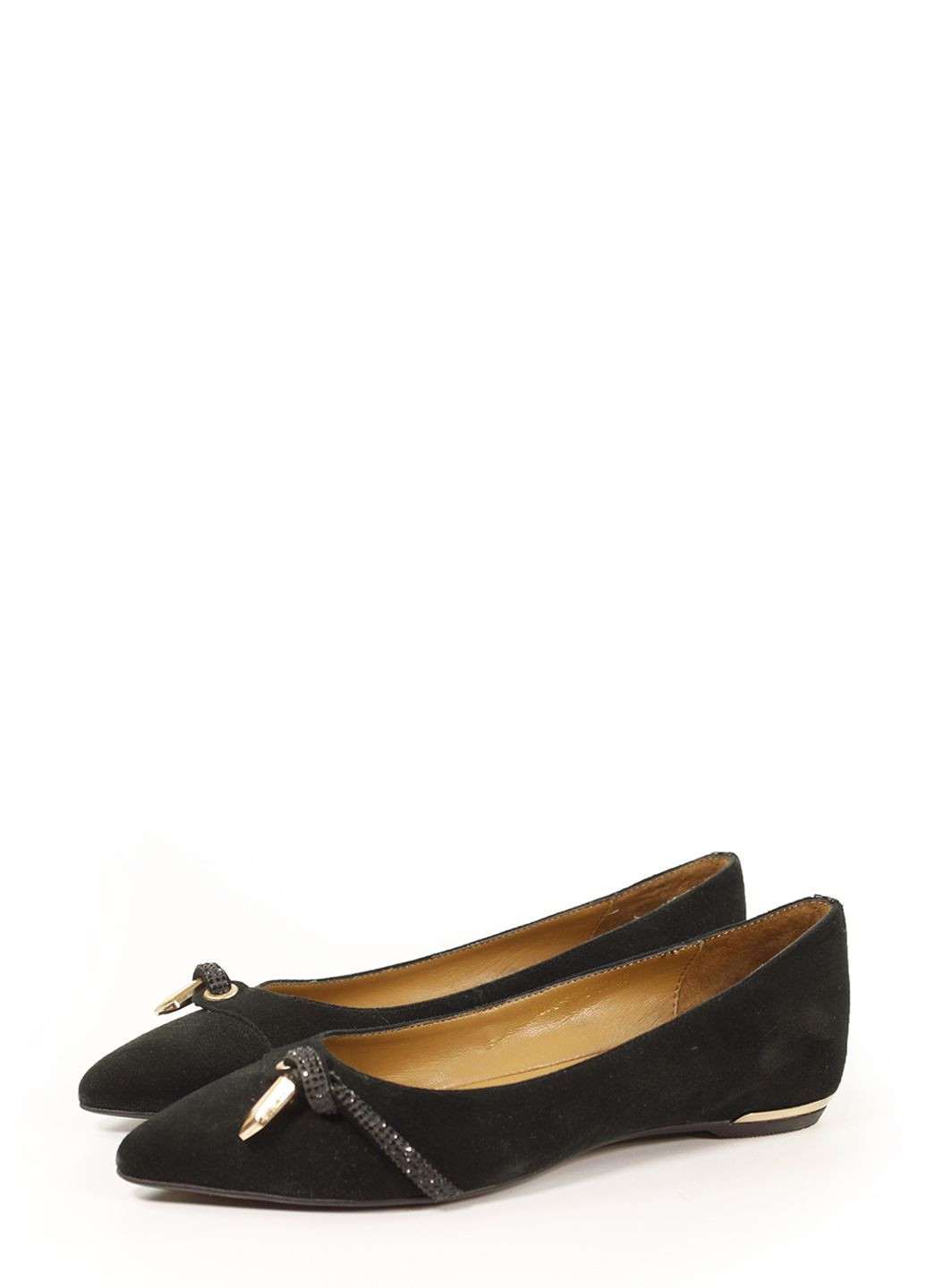 It-Girl Туфлі чорний з натуральна замша, — всесезон (315688991)