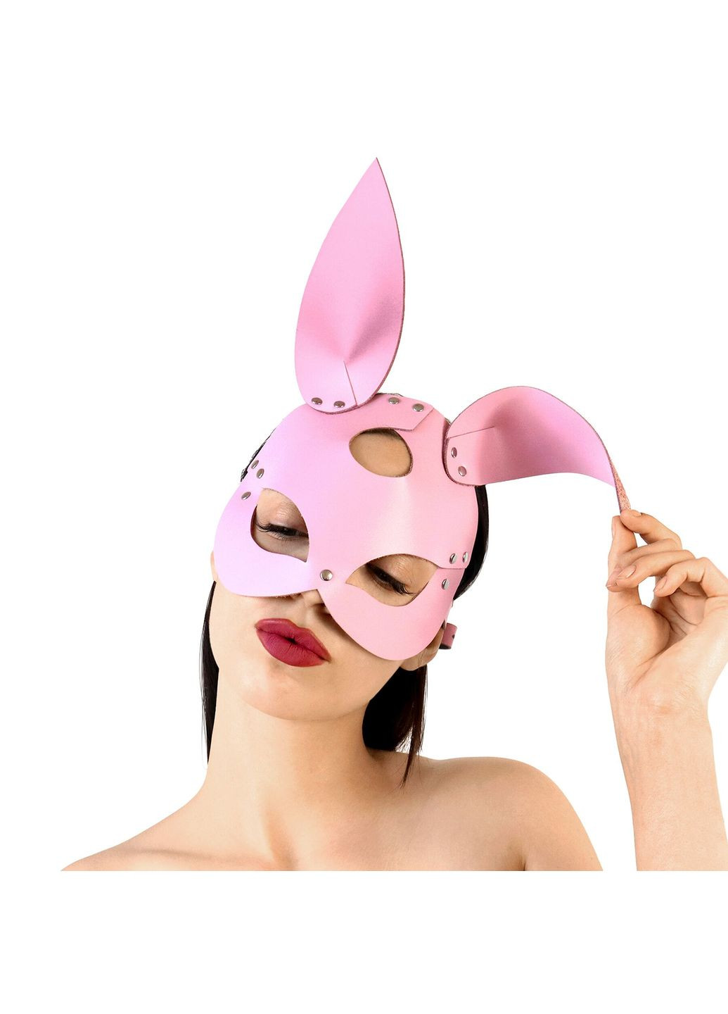 Кожаная маска зайчика Bunny mask, цвет Art of Sex (289873619)