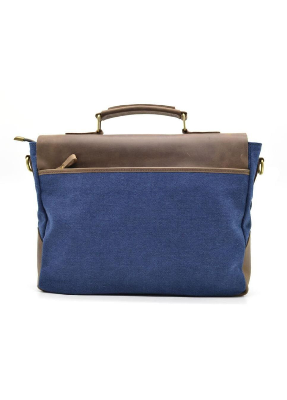 Мужская сумка-портфель кожа + парусина RCK-3960-4lx от украинского бренда TARWA (329148063)