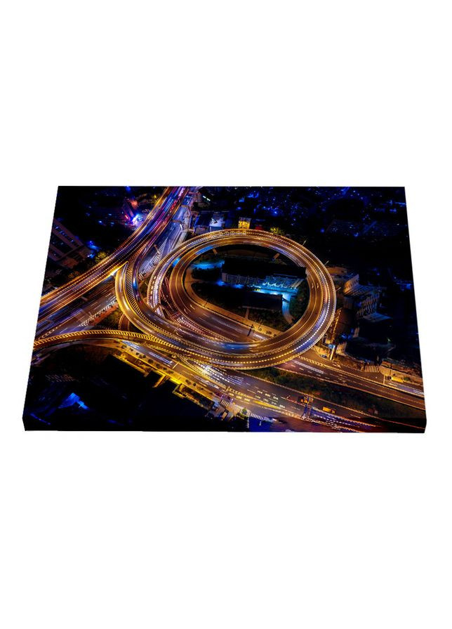 Набір постерів Вогні нічних доріг (PS-155) 3 шт в наборі Riviera Blanca (303135743)