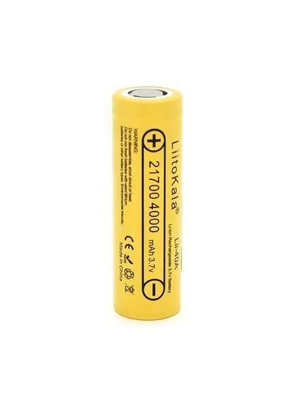 Акумулятор LiitoKala Lii-40A 21700 4000mAh No Brand 6677 (400487250)