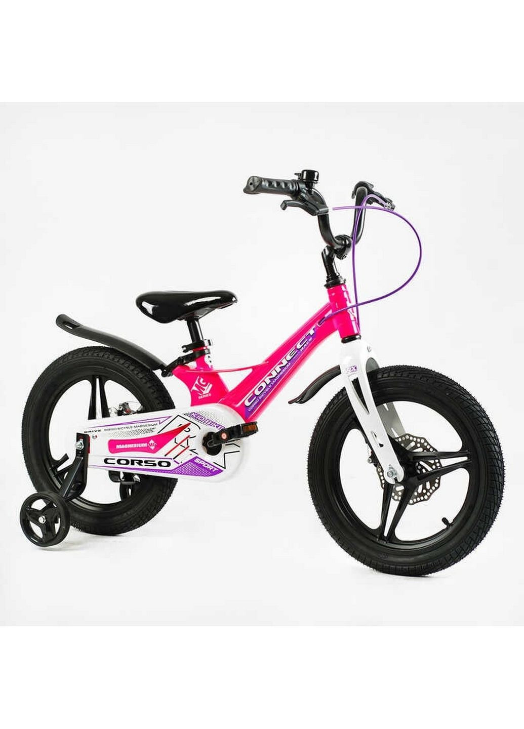 Детский велосипед "Connect". Магниевая рама, дисковые тормоза Corso (288185455)