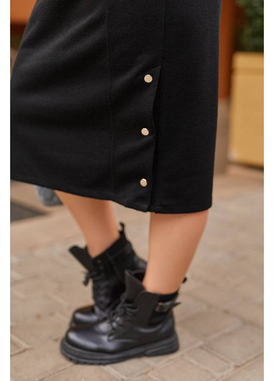 Чорна жіноча сукня ангора No Brand