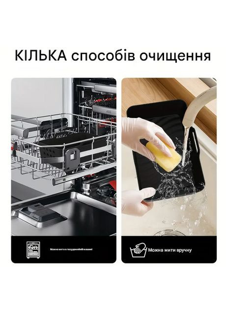 Силиконовая форма вкладыш для аэрофритюрниц SAM-19-14-7 прямоугольная серая No Brand (362027677)