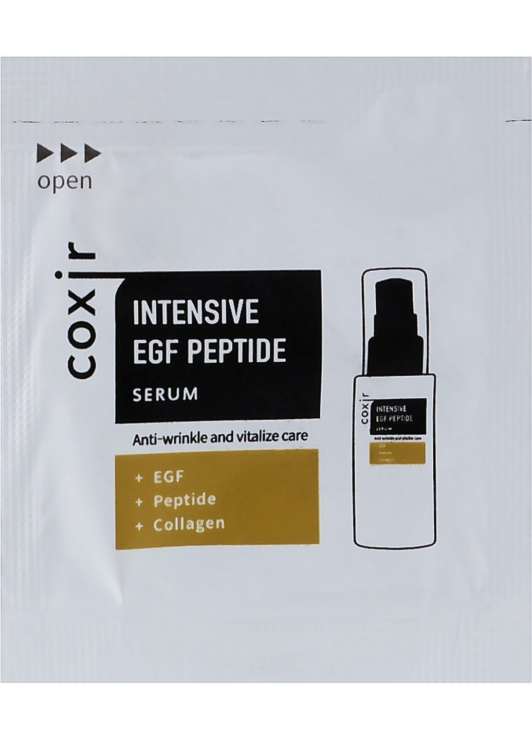 Серум для лица intensive egf peptide serum 2 мл (пробник) COXIR (278048909)