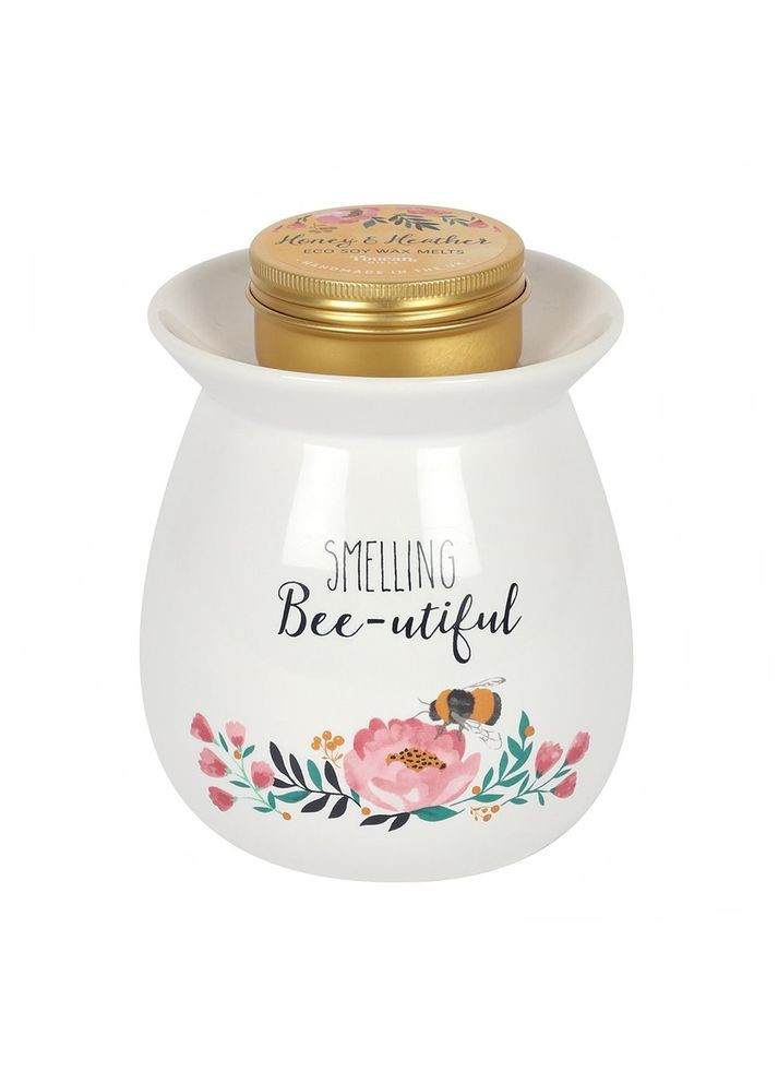 Подарочный набор Аромалампа + аромавоск Large Smelling Bee-utiful Wax Melt Burner No Brand (298748681)