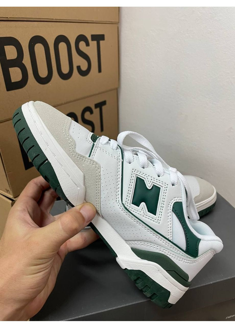 КРОСІВКИ ЖІНОЧІ NEW BALANCE 550 GREEN LUX QUALITY НЬЮ БЕЛАНС 550 No Brand сірі демісезони (367169275)