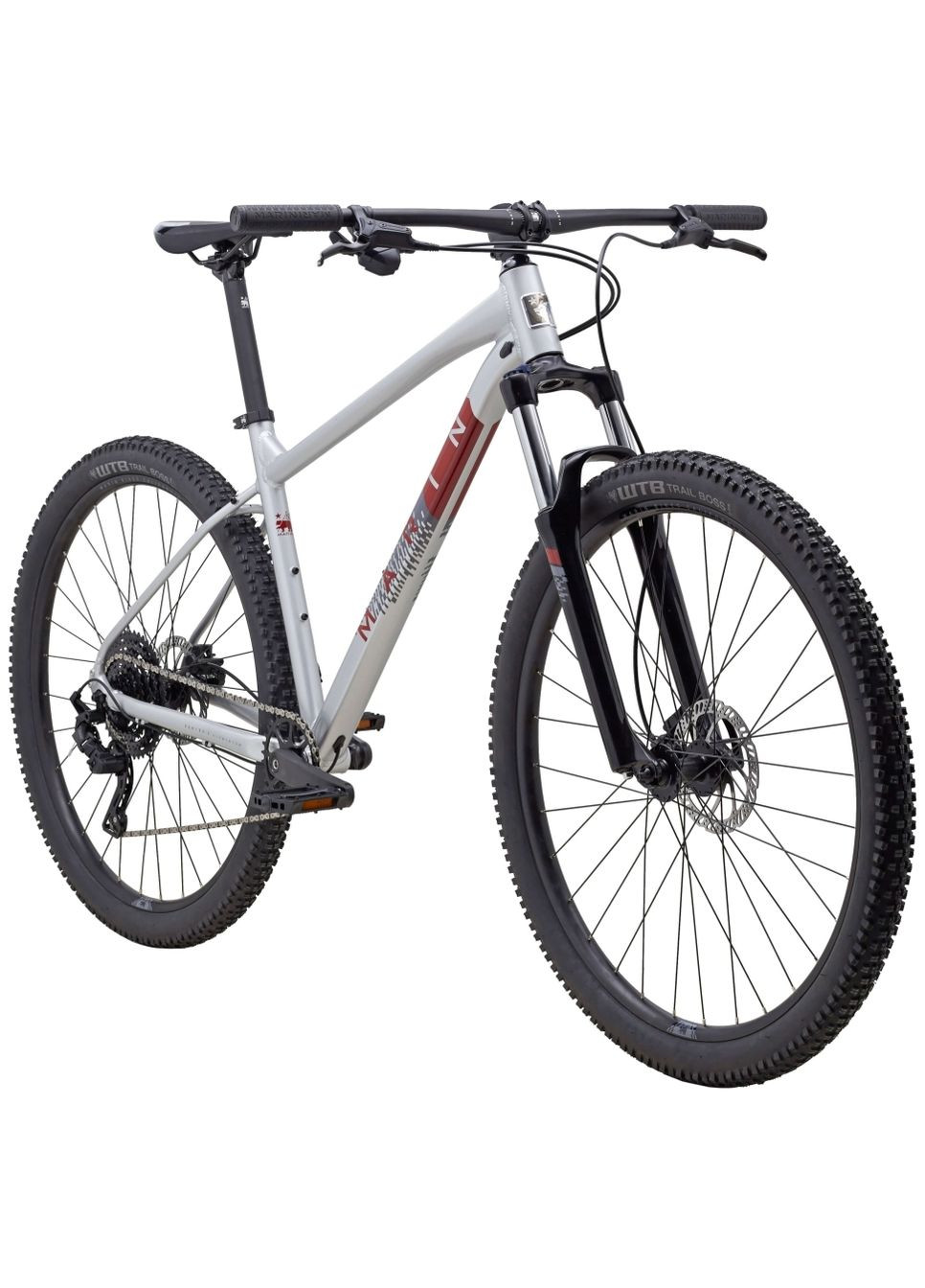 Велосипед 27,5" BOBCAT TRAIL 4 рама S 2024 Silver (SKD-06-46) Marin (316396870)