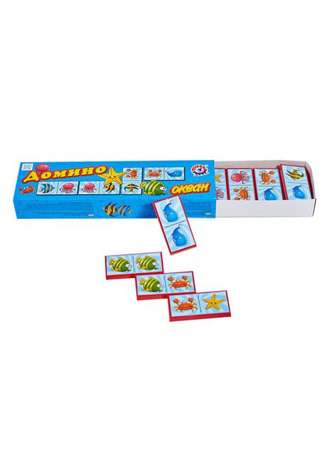 Настільна гра дитяче Доміно "Океан" (3299) ТехноК (362427632)