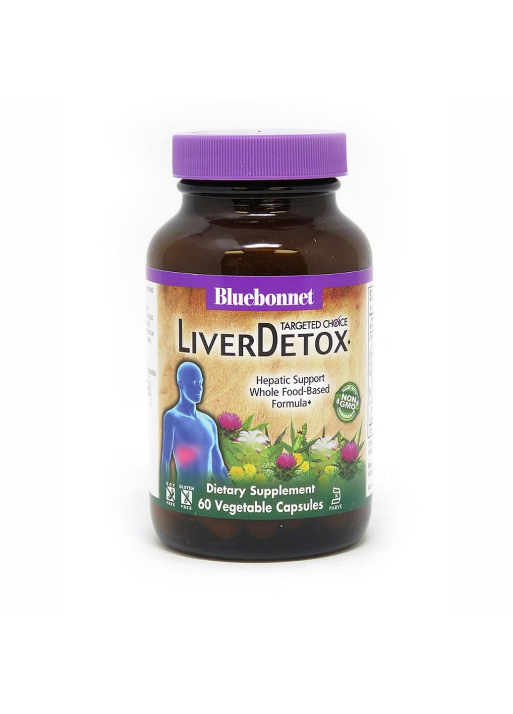 Натуральная добавка Bluebonnet Targeted Choice Liver Detox, 60 вегакапсул Bluebonnet Nutrition (293483388)