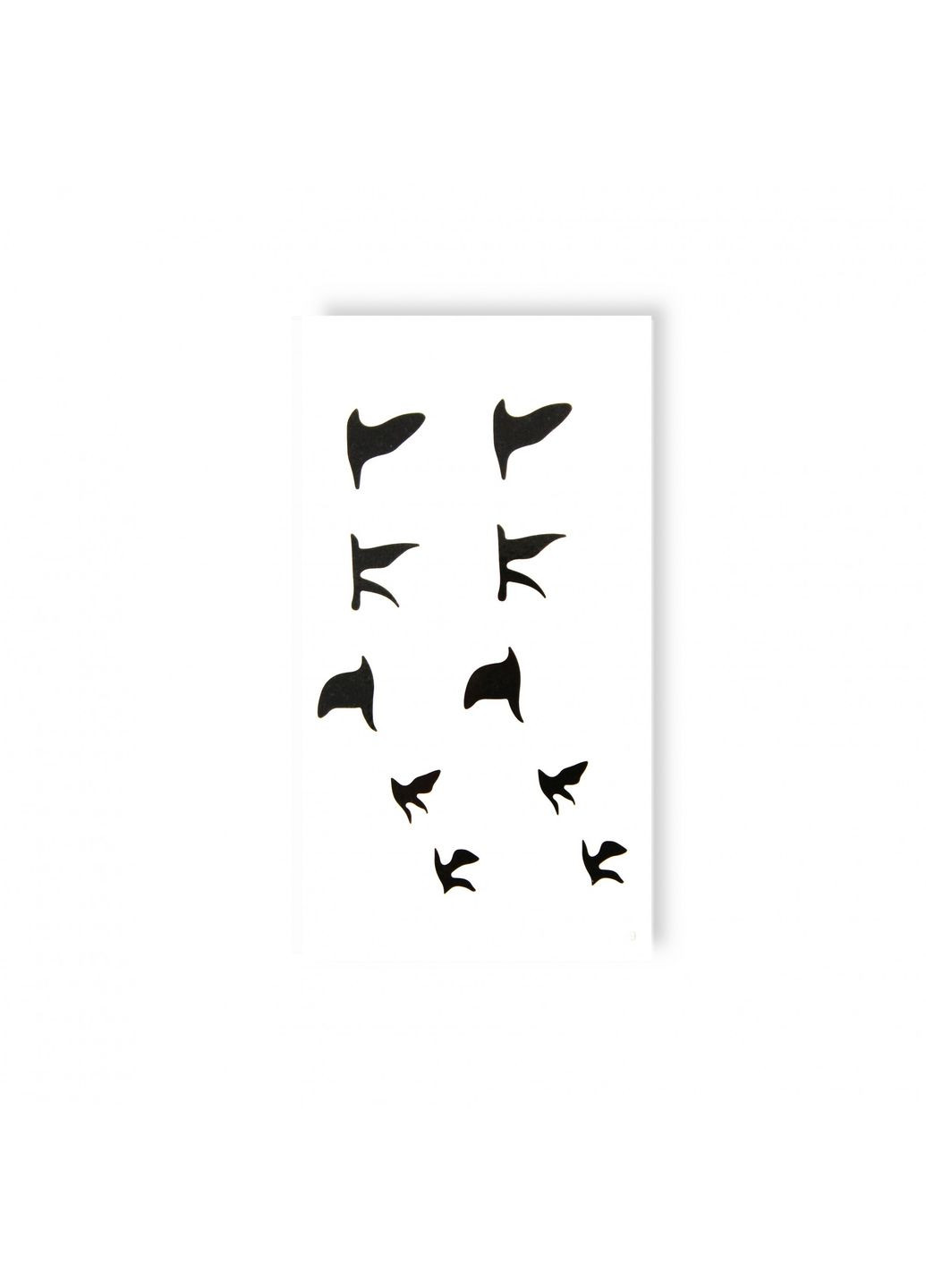 Временная водостойкая тату "Птичий ключ" No Brand (314879063)