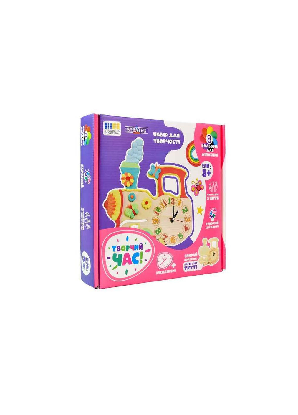 Набiр для творчостi Творчий час Паровозик Тутті укр 30648 Strateg (369145177)