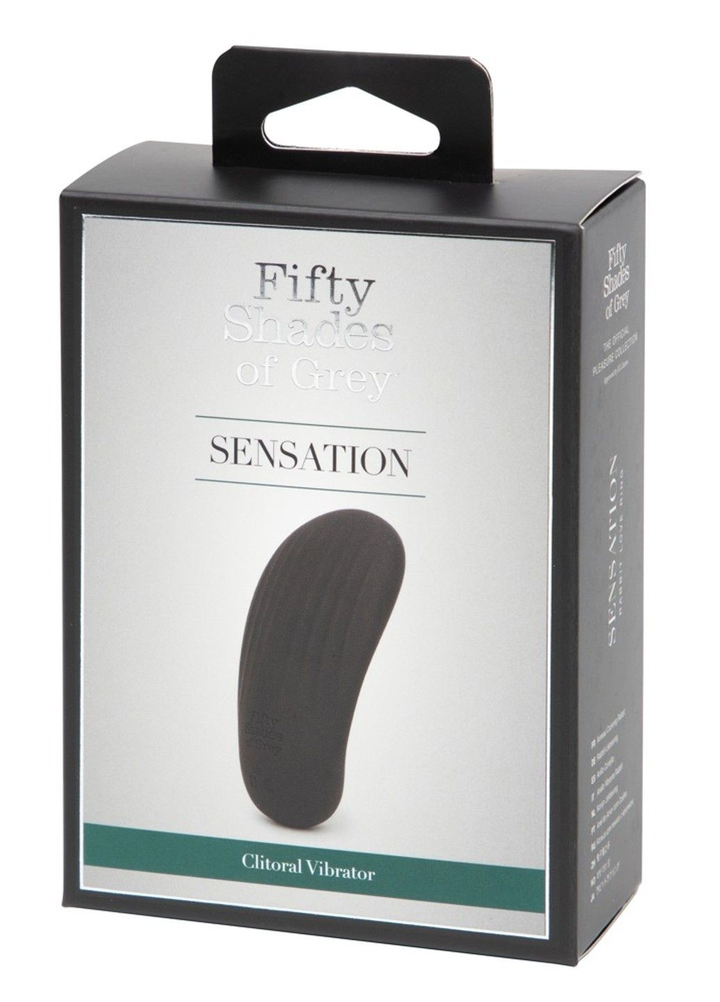 Вибратор для клитора Sensation, черный, 8 х 3 см Fifty Shades of Grey (289061370)