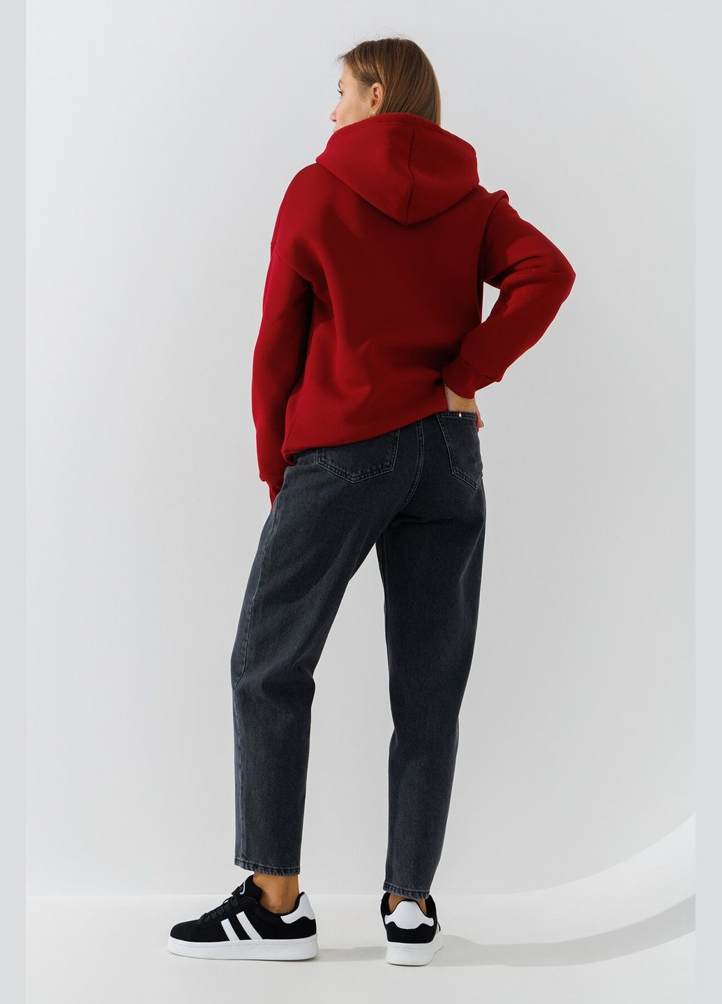 Джинси Mom Fit жіночі WBC02449 shop (2000990827982) LAWA - (329057637)