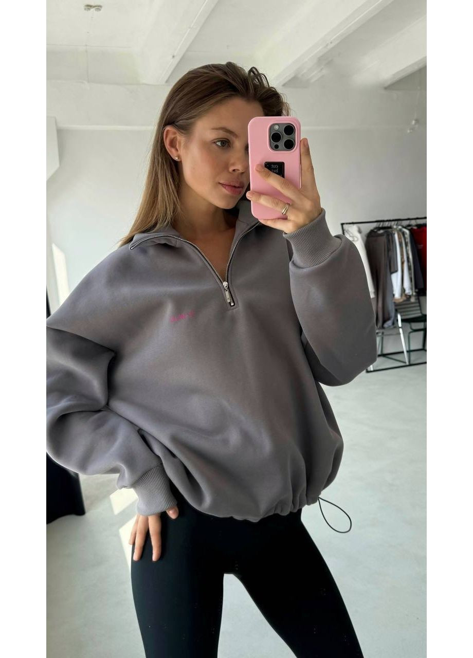 Жіноче худі oversize з трьохнитки Україна (361067746)