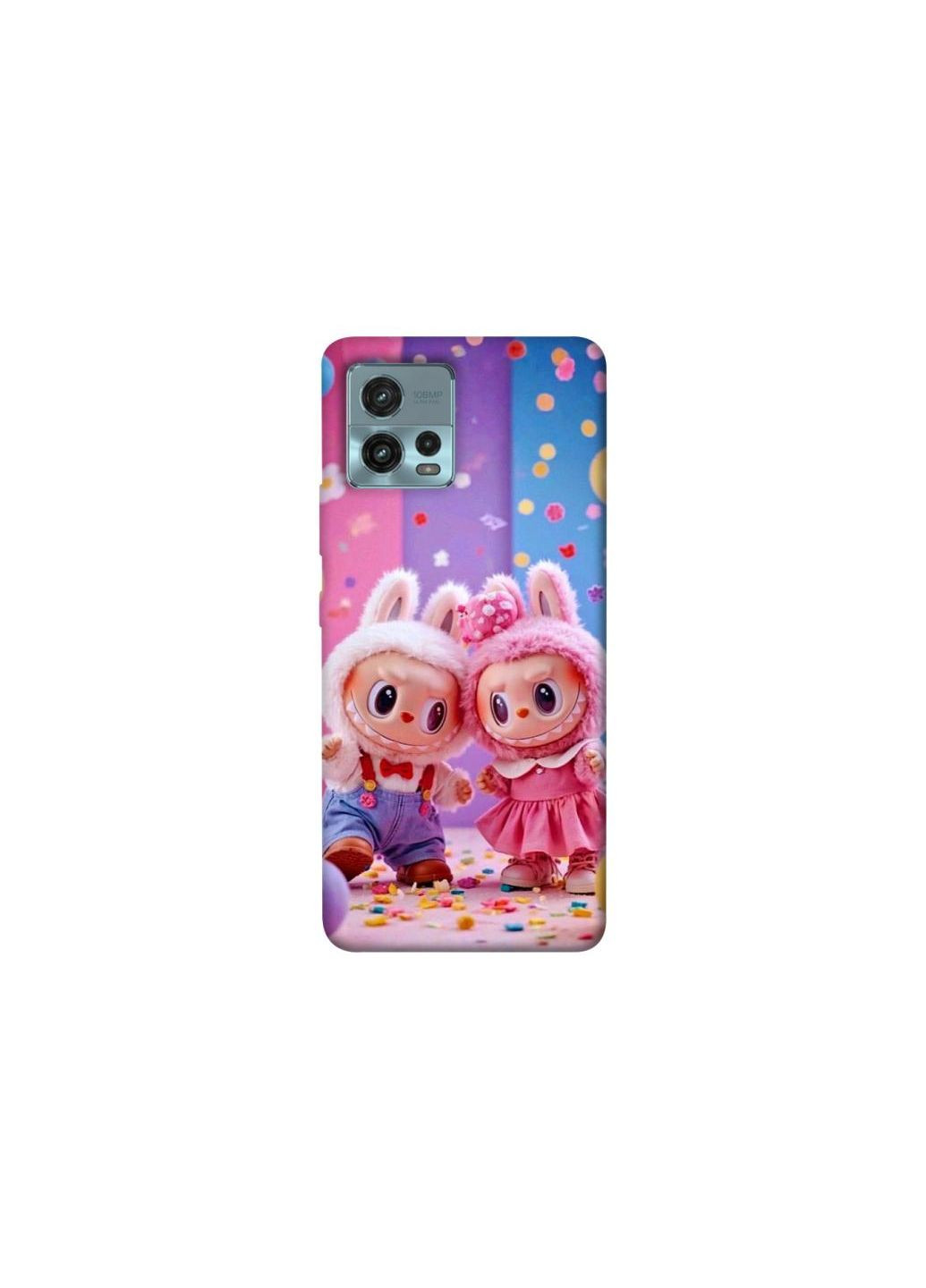 Чохол на Motorola Moto G72 Labubu twins ver.3 Frontalka (361992535)