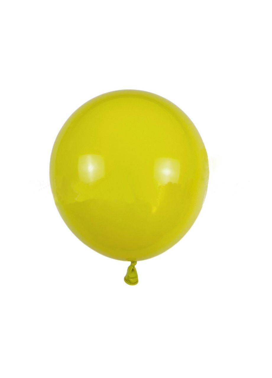 Латексные шары цвет 028 желто-зеленый 18 дюймов No Brand (345706643)