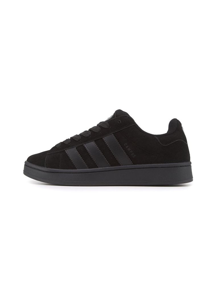 Черные демисезонные кроссовки мужские adidas campus 00s full black адидас кампус No Brand